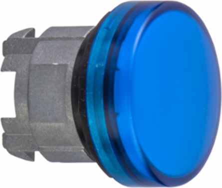 Harmony XB4 Blue Pilot Light Head, 22mm, Metal, IP66, BA9s Base