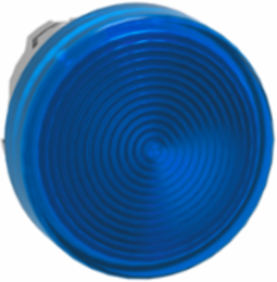 Harmony XB4 Blue Pilot Light Head, 22mm, IP66, LED, Grooved Lens