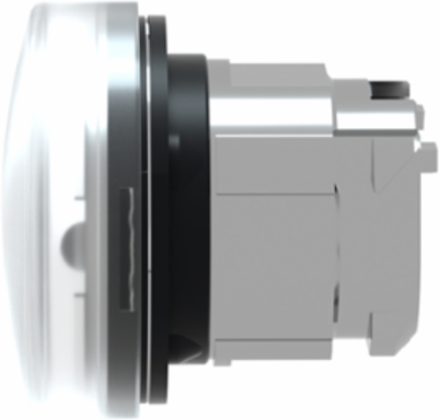 Harmony XB4 Pilot Light Head, 22mm, Clear Lens, IP66 Rated