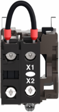 Harmony XB4 Light Block for BA9s Bulb, Metal, 250V, 30mm x 47mm x 37mm