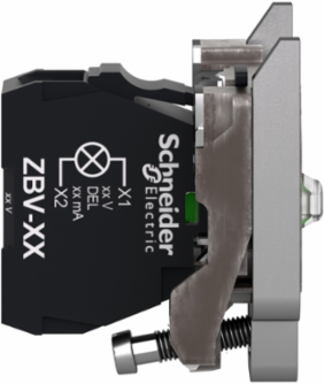 Harmony XB4 Complete Body/Light Block Assembly, Universal LED, 110-120V AC