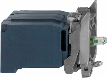 Harmony XB4 Green Light Block Assembly, 400V AC, IP20, LED Bulb
