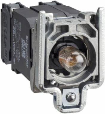 Harmony XB4 Complete Body/Contact Assembly with BA9s Incandescent Bulb, 220V-240V