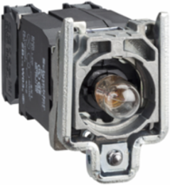 Harmony XB4 Complete Body/Contact Assembly with BA9s Incandescent Bulb, 220V-240V