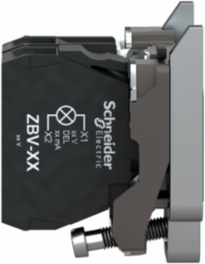 Harmony XB4 Light Block, 1NO, 22mm, Metal, BA9s Bulb, IP20
