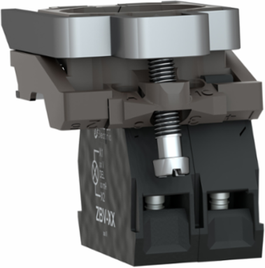 Harmony XB4 Light Block, 1NO, 22mm, Metal, BA9s Bulb, IP20