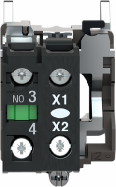 Harmony XB4 Light Block, 1NO, 22mm, Metal, BA9s Bulb, IP20