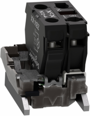 Harmony XB4 Light Block Assembly with 1 NC Contact, 24V, Screw Clamp Terminals