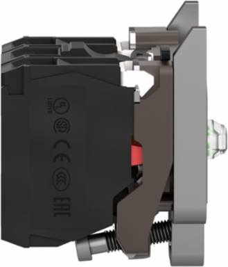 Harmony XB4 Complete Body Contact Assembly with Universal LED, 1NO + 1NC, 24V AC/DC