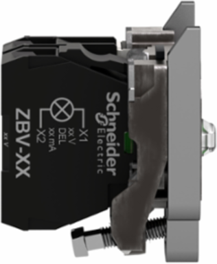 Harmony XB4 Light Block Assembly, 1 NC, 110-120V, IP66, Universal LED