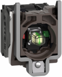 Harmony XB4 Light Block Assembly, 1NO + 1NC, 110-120V AC, IP66