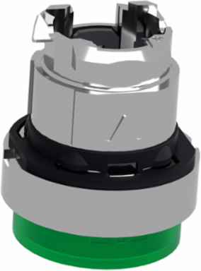 Harmony XB4 22mm Green Projecting Push Button Head, IP66, Spring Return