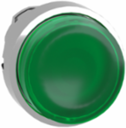 Harmony XB4 22mm Green Projecting Push Button Head, IP66, Spring Return