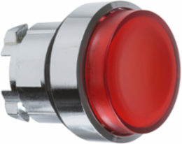 Harmony XB4 Illuminated Push Button Head, 22mm, Red, Spring Return