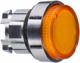 Harmony XB4 Ø22 mm Illuminated Orange Push Button Head, IP66, Spring Return