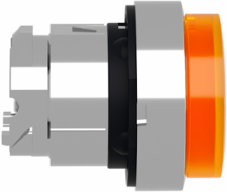 Harmony XB4 22mm Illuminated Push Button Head, Orange, IP66