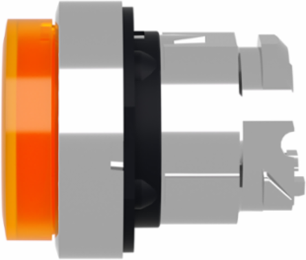 Harmony XB4 22mm Illuminated Push Button Head, Orange, IP66