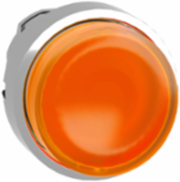Harmony XB4 22mm Illuminated Push Button Head, Orange, IP66