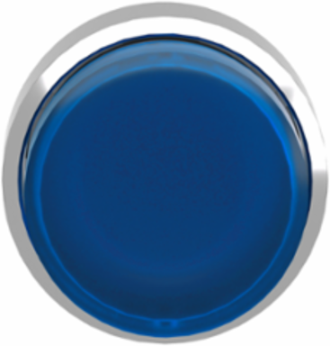 Harmony XB4 Blue Projecting Push Button Head, 22mm, IP66, Spring Return