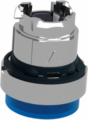 Harmony XB4 Blue Projecting Push Button Head, 22mm, IP66, Spring Return