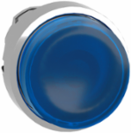 Harmony XB4 Blue Projecting Push Button Head, 22mm, IP66, Spring Return