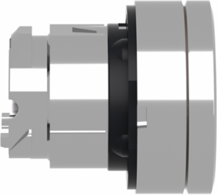 Harmony XB4 Pushbutton Head, 22mm, Spring Return, IP66, Metal Bezel