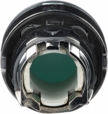 Harmony XB4 22mm Green Metal Flush Illuminated Push Button Head