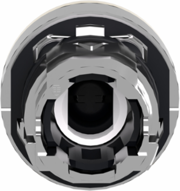 Harmony XB4 22mm Orange Metal Flush Push Button Head, IP66 Protection