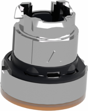 Harmony XB4 22mm Orange Metal Illuminated Push Button Head, IP66