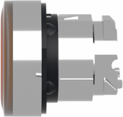 Harmony XB4 Illuminated Push Button Head, 22mm, Metal, Spring Return, IP66
