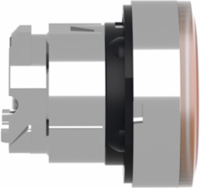 Harmony XB4 Illuminated Push Button Head, 22mm, Metal, Spring Return, IP66