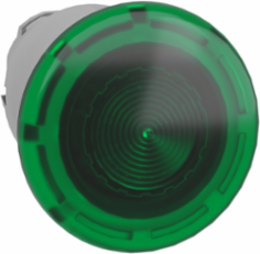 Harmony XB4 40mm Green Mushroom Push Button Head, IP66, Spring Return