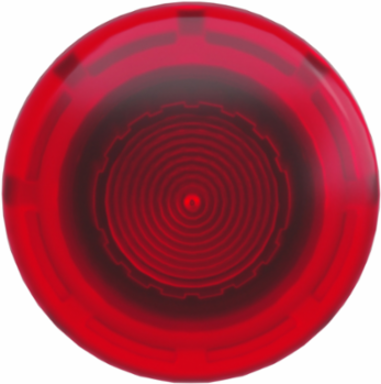 Harmony XB4 40mm Red Mushroom Illuminated Push Button, IP66, Metal Bezel