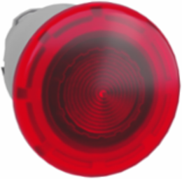 Harmony XB4 40mm Red Mushroom Illuminated Push Button, IP66, Metal Bezel