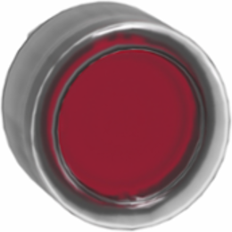 Harmony XB4 Illuminated Push Button Head, 22mm Red Flush, Spring Return