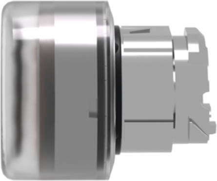 Harmony XB4 22mm Illuminated Push Button Head, Orange Flush, Spring Return, IP66/IP67