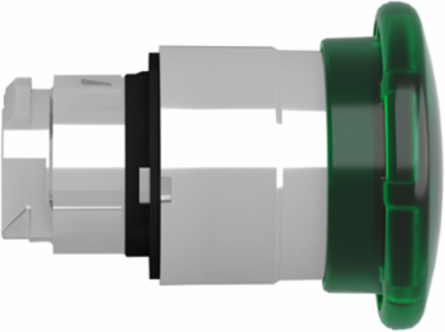 Harmony XB4 Green Mushroom Push Button Head 40mm Latching IP66