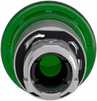Harmony XB4 Green Mushroom Push Button Head 40mm Latching IP66