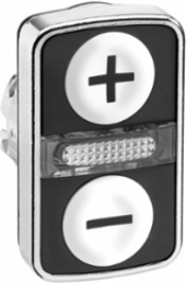 Harmony XB4 Illuminated Push Button Head Ø22 mm, IP66, Spring Return