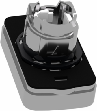 Harmony XB4 Illuminated Double-Headed Push Button, 22mm, IP66, Metal