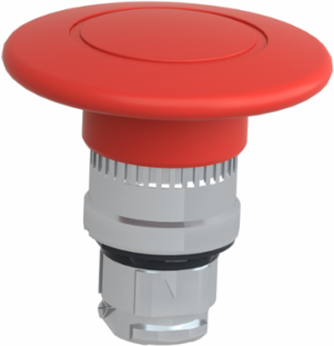 Harmony XB4 Emergency Stop Head, 60mm Metal Mushroom, IP66, Push-Pull