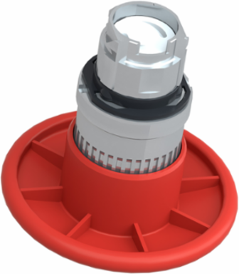 Harmony XB4 Emergency Stop Head, 60mm Metal Mushroom, IP66, Push-Pull