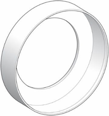 Harmony XB4 Chromium Plated Washer for 22mm Control Units