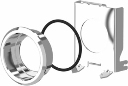 Harmony XB4 Flush Mounting Kit 30.5mm, IK06, IP66/IP69 Rated