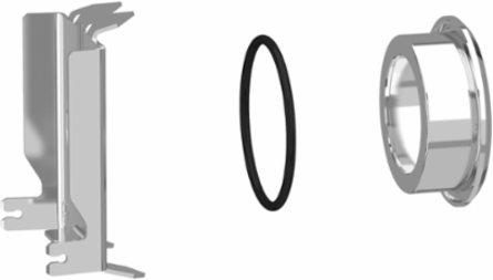 Harmony XB4 Flush Mounting Kit 30.5mm, IK06, IP66/IP69 Rated