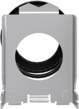 Flush Mounting Kit, Harmony XB4, Metal, 22 mm, IP66, Chromium Plated