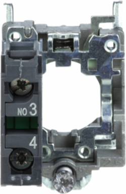 Harmony XB4 Single Contact Block, 1NO, Screw Clamp Terminal, IP20