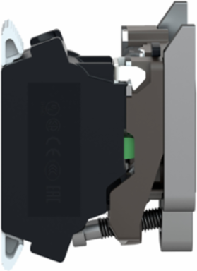 Harmony XB4 Single Contact Block, 1 NO, IP20, 30 mm Depth, Silver Alloy