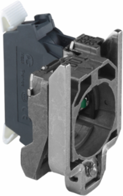 Harmony XB4 Single Contact Block, 1 NO, IP20, 30 mm Depth, Silver Alloy