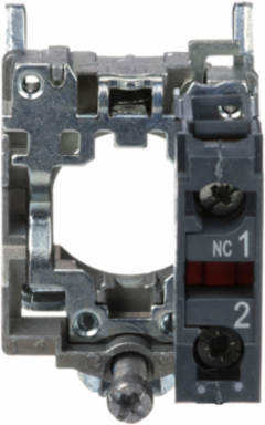 Harmony XB4 Single Contact Block, 1 NC, Screw Clamp Terminal, 37 mm Depth
